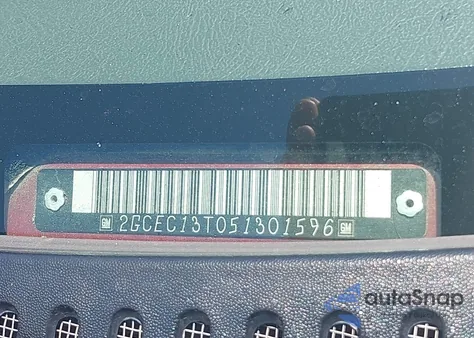 2005 Chevrolet Silverado 1500 Ls z USA, uszkodzony, nr VIN 2GCEC13T051301596